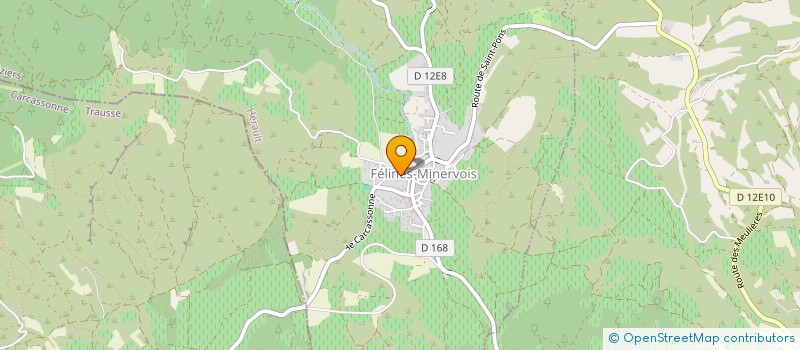 localisation de l'entreprise MONSIEUR FLOREAL FRANCES  FELINES-MINERVOIS