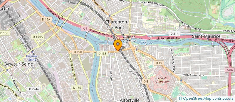 localisation de l'entreprise MONSIEUR FLORENCE BELLAMY à ALFORTVILLE