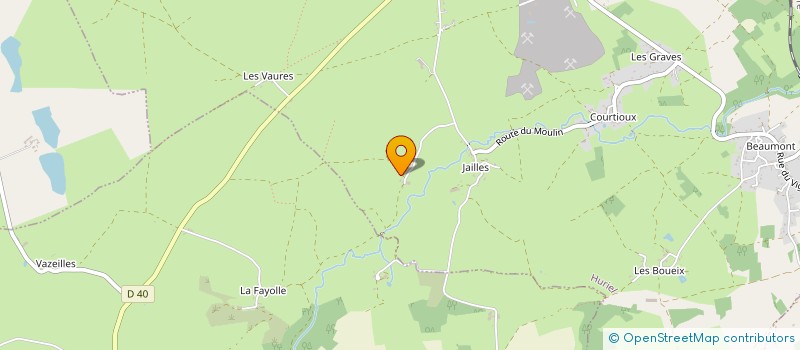 localisation de l'entreprise MONSIEUR FLORENCE CHEVILLE  TREIGNAT