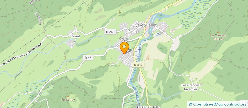 localisation de l'entreprise MONSIEUR FLORENCE DURIAUX  OYE-ET-PALLET