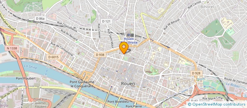 localisation de l'entreprise MONSIEUR FLORENCE MOYON à ROUEN