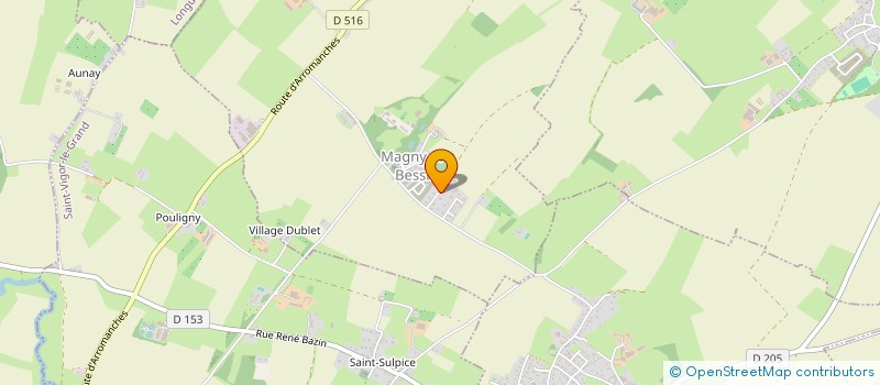 localisation de l'entreprise MONSIEUR FLORENCE PRIGENT  MAGNY-EN-BESSIN