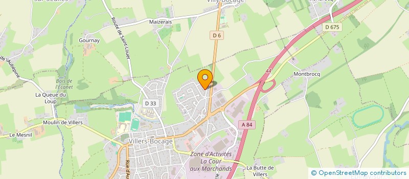 localisation de l'entreprise MONSIEUR FLORENCE ROZE à VILLERS-BOCAGE