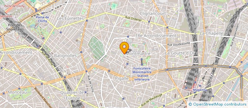 localisation de l'entreprise MONSIEUR FLORENCIO MORGADO  PARIS