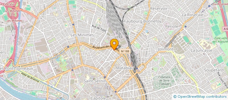 localisation de l'entreprise MONSIEUR FLORENNT SERRVE à TOULOUSE