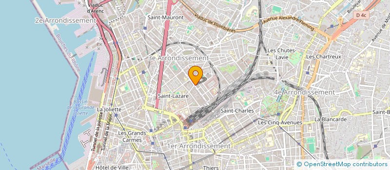 localisation de l'entreprise MONSIEUR FLORENT ABAD  MARSEILLE