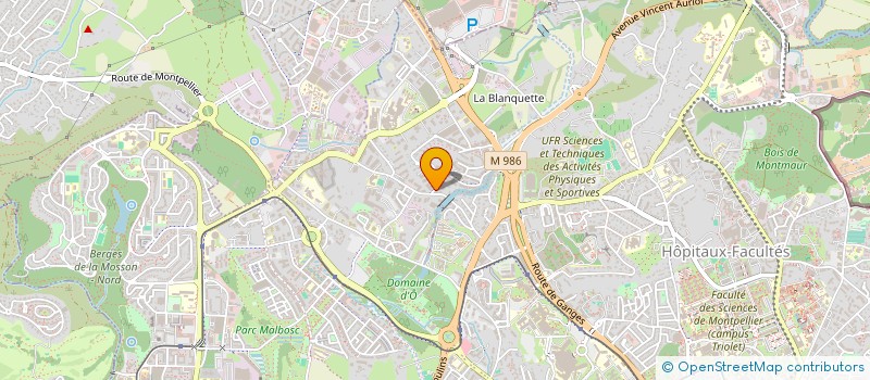 localisation de l'entreprise MONSIEUR FLORENT ADRA à MONTPELLIER