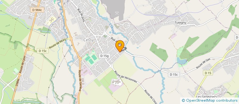 localisation de l'entreprise MONSIEUR FLORENT AGNOLETTI  CESSY