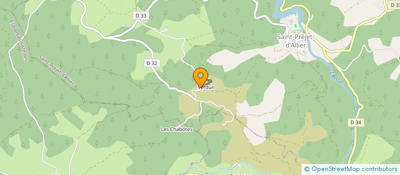 localisation de l'entreprise MONSIEUR FLORENT ALLIROL  SAINT PRIVAT D'ALLIER