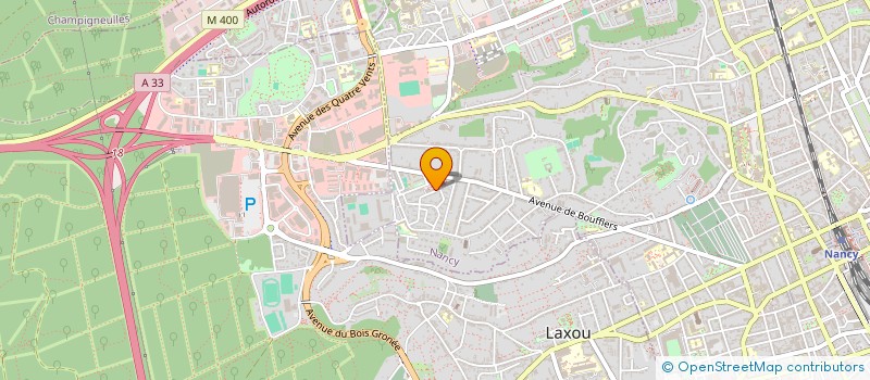 localisation de l'entreprise MONSIEUR FLORENT ANCEAUX  NANCY