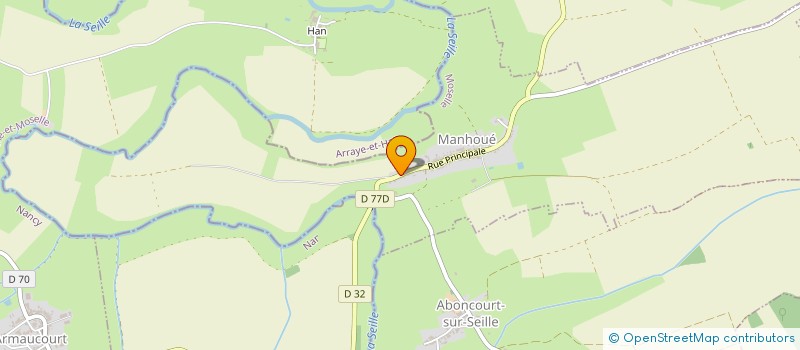 localisation de l'entreprise MONSIEUR FLORENT ANTOINE  MANHOUE