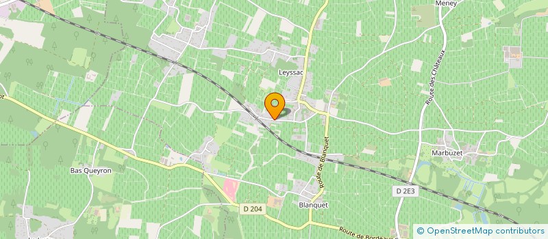 localisation de l'entreprise MONSIEUR FLORENT ARDOUIN  SAINT-ESTEPHE