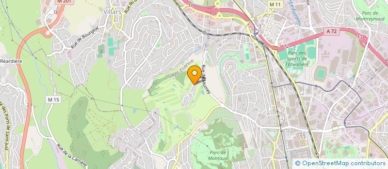 localisation de l'entreprise MONSIEUR FLORENT ARENE  SAINT-ETIENNE