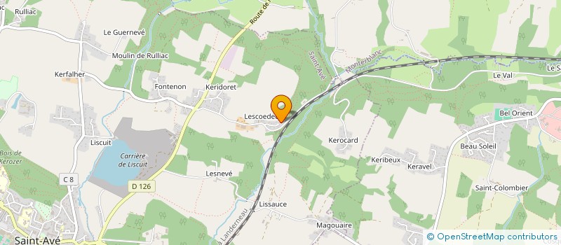 localisation de l'entreprise MONSIEUR FLORENT ARHUIS  SAINT-AVE