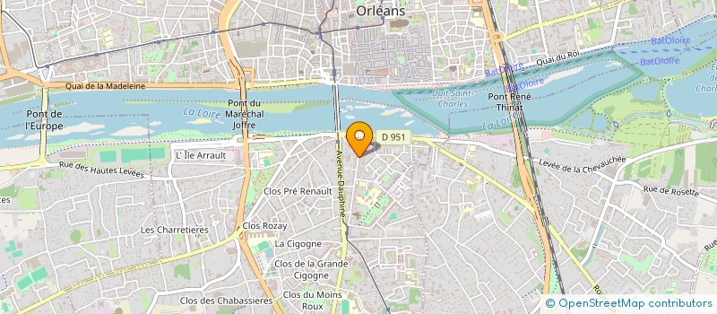 localisation de l'entreprise MONSIEUR FLORENT ARNOULD à ORLEANS
