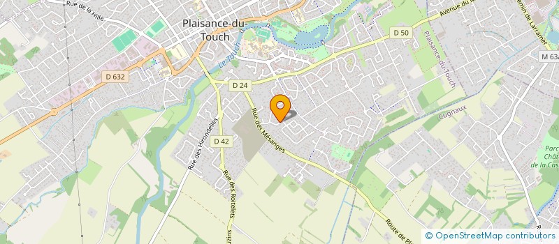 localisation de l'entreprise MONSIEUR FLORENT AUDIBERT  PLAISANCE-DU-TOUCH