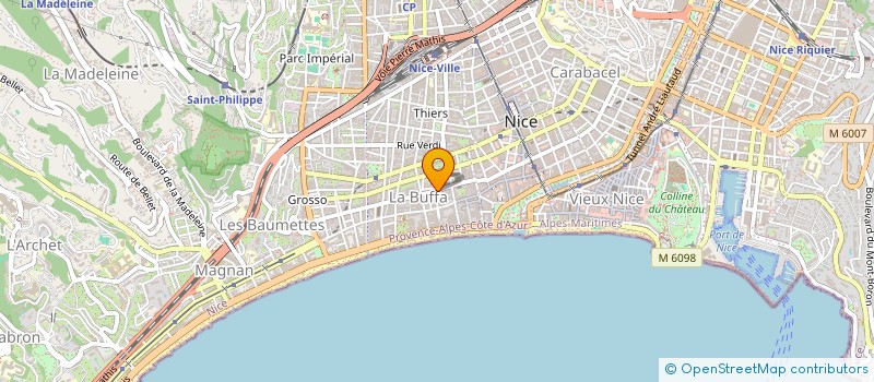 localisation de l'entreprise MONSIEUR FLORENT AUDOLI  NICE