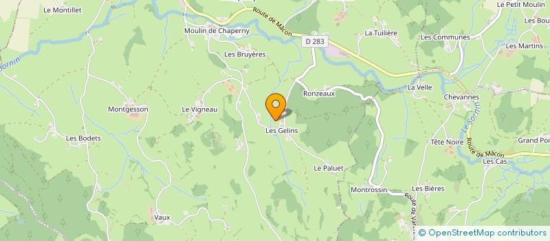 localisation de l'entreprise MONSIEUR FLORENT AUGOYARD à VARENNES-SOUS-DUN