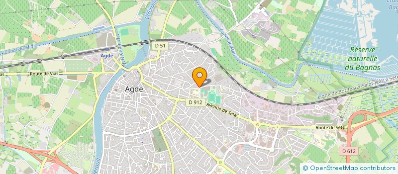 localisation de l'entreprise MONSIEUR FLORENT AUGUSTE  AGDE