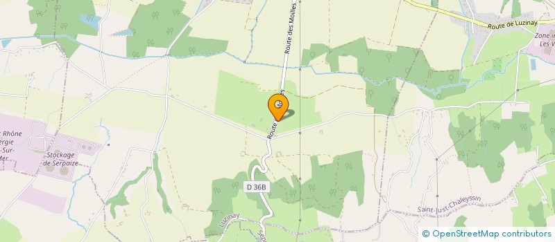 localisation de l'entreprise MONSIEUR FLORENT AUGUSTIN  LUZINAY