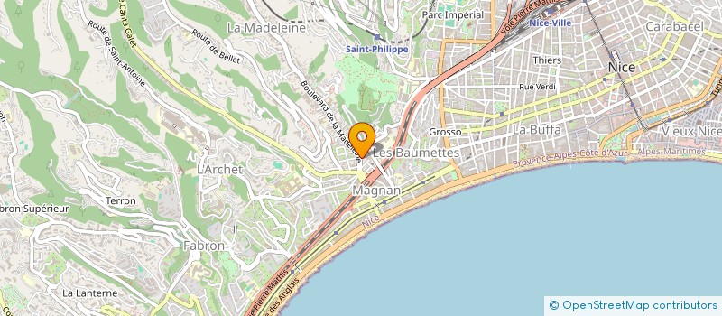 localisation de l'entreprise MONSIEUR FLORENT BAILLEUL à NICE