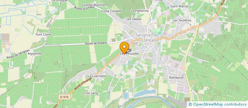 localisation de l'entreprise MONSIEUR FLORENT BALAZARD  SERIGNAN-DU-COMTAT