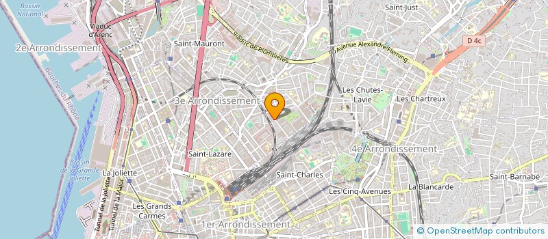 localisation de l'entreprise MONSIEUR FLORENT BALLAGER à MARSEILLE