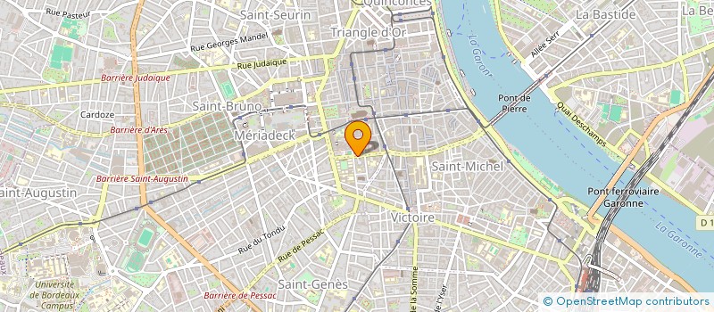 localisation de l'entreprise MONSIEUR FLORENT BARBE  BORDEAUX