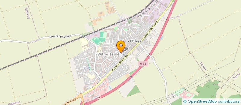localisation de l'entreprise MONSIEUR FLORENT BARBIEUX à WITRY-LES-REIMS