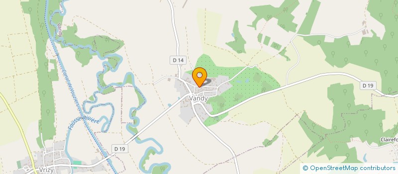 localisation de l'entreprise MONSIEUR FLORENT BARDIAUX  VANDY