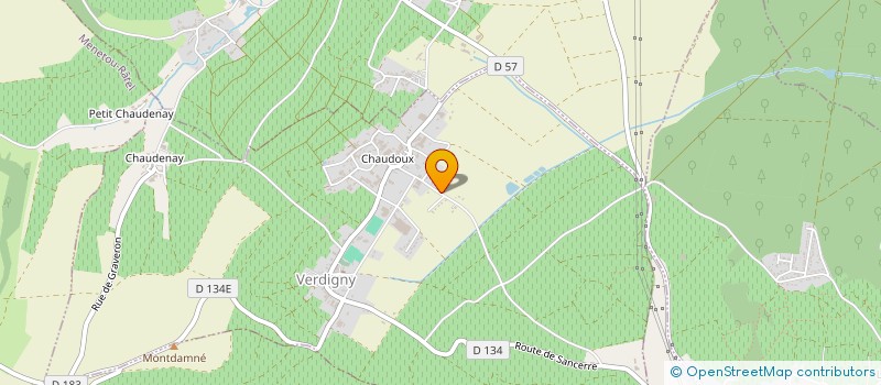 localisation de l'entreprise MONSIEUR FLORENT BARDIN  VERDIGNY