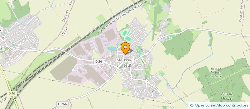 localisation de l'entreprise MONSIEUR FLORENT BARQUERO  MOUSSY-LE-NEUF