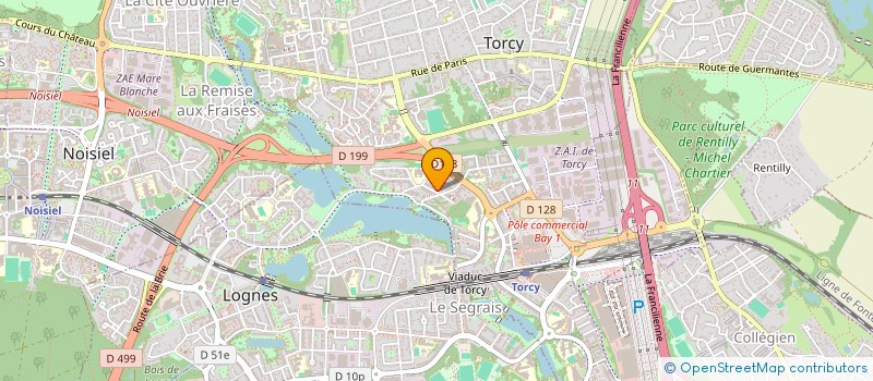 localisation de l'entreprise MONSIEUR FLORENT BAUDELAIRE  TORCY