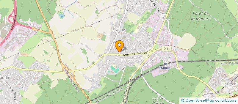 localisation de l'entreprise MONSIEUR FLORENT BAULARD à DOLE