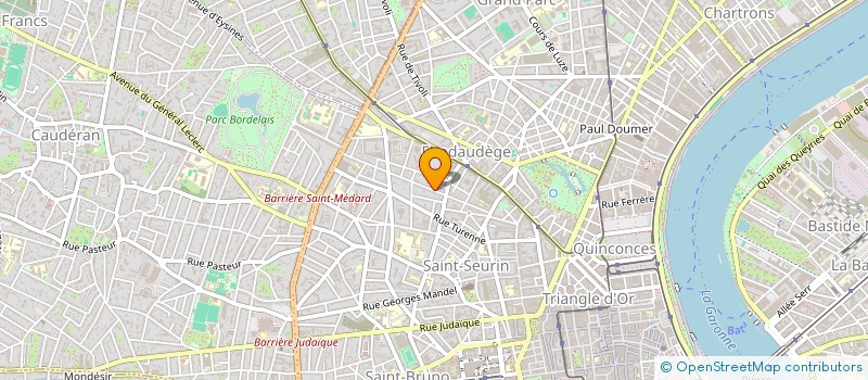 localisation de l'entreprise MONSIEUR FLORENT BEAUCREUX à BORDEAUX