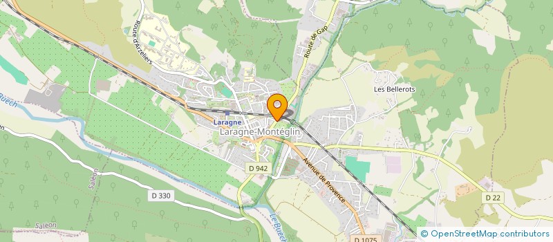 localisation de l'entreprise MONSIEUR FLORENT BEAUMIER  LARAGNE-MONTEGLIN