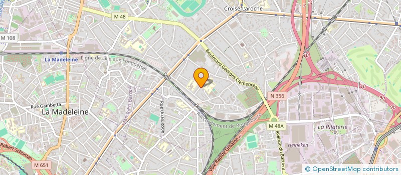localisation de l'entreprise MONSIEUR FLORENT BEGUIN à MARCQ-EN-BARŒUL
