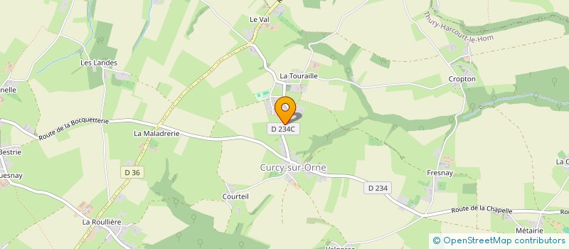 localisation de l'entreprise MONSIEUR FLORENT BELLEC  THURY-HARCOURT-LE-HOM