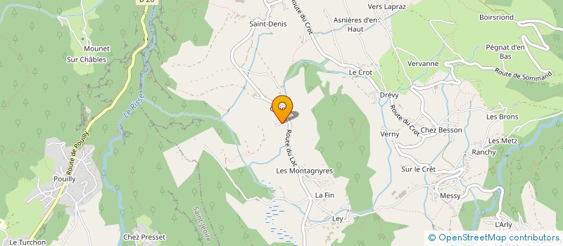 localisation de l'entreprise MONSIEUR FLORENT BELLEGARDE  MIEUSSY