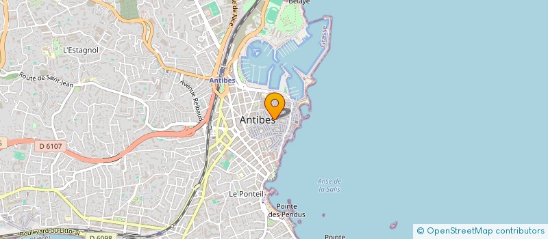 localisation de l'entreprise MONSIEUR FLORENT BENARD  ANTIBES