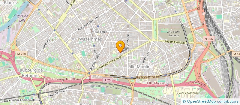 localisation de l'entreprise MONSIEUR FLORENT BERGAENTZLE à LILLE