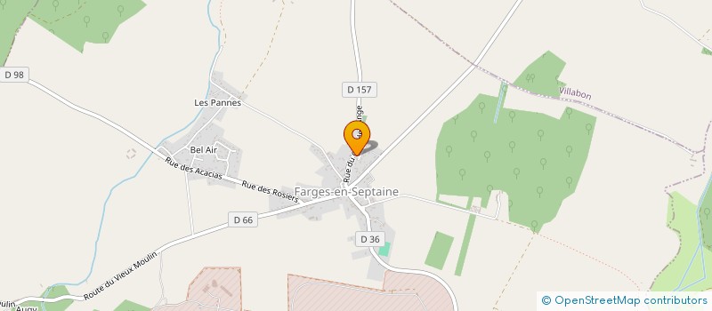 localisation de l'entreprise MONSIEUR FLORENT BESSONNIER  FARGES-EN-SEPTAINE