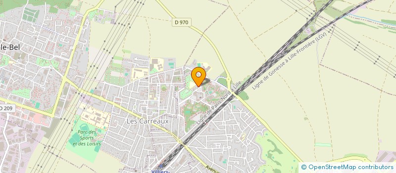 localisation de l'entreprise MONSIEUR FLORENT BI TOZAN à GONESSE