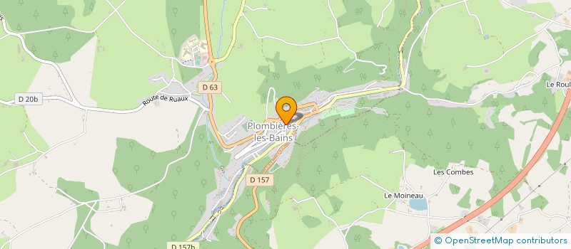 localisation de l'entreprise MONSIEUR FLORENT BIGONI à PLOMBIERES-LES-BAINS