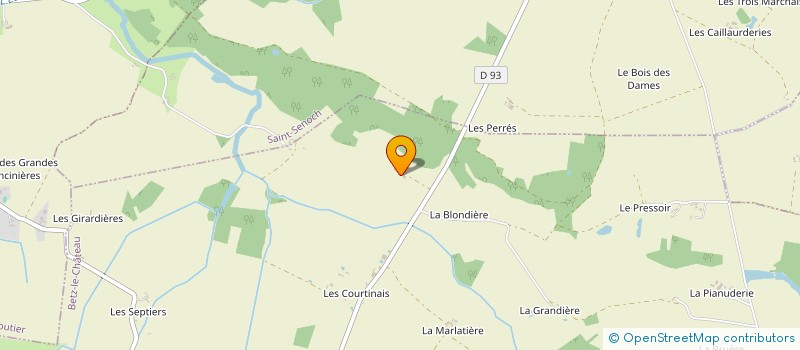 localisation de l'entreprise MONSIEUR FLORENT BLANCHET  BETZ-LE-CHATEAU