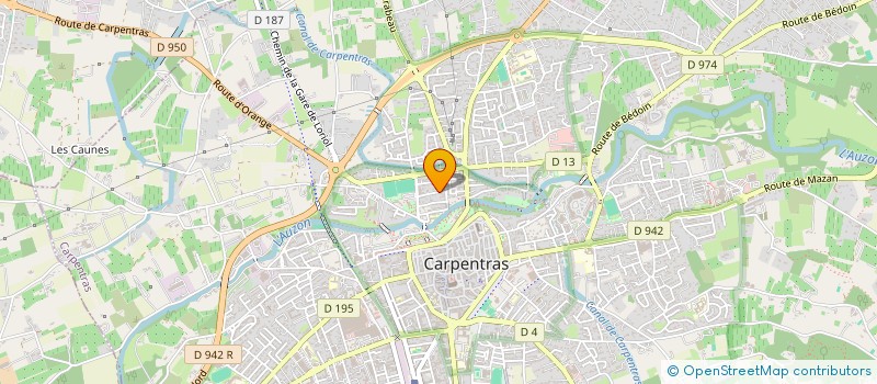 localisation de l'entreprise MONSIEUR FLORENT BLET-CHARAUDEAU  CARPENTRAS