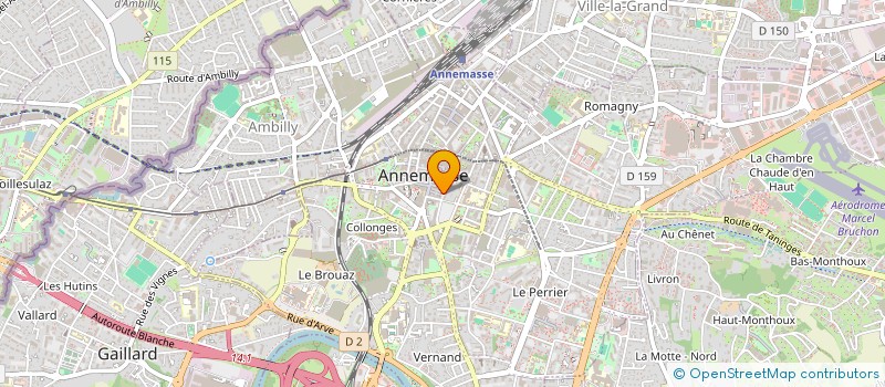localisation de l'entreprise MONSIEUR FLORENT BLLACA à ANNEMASSE