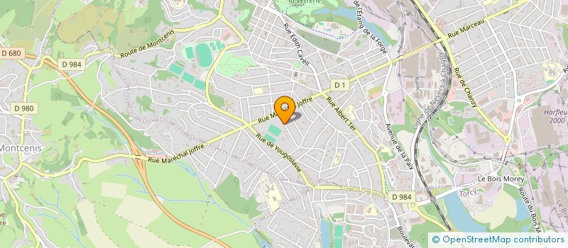 localisation de l'entreprise MONSIEUR FLORENT BOIGET  LE CREUSOT