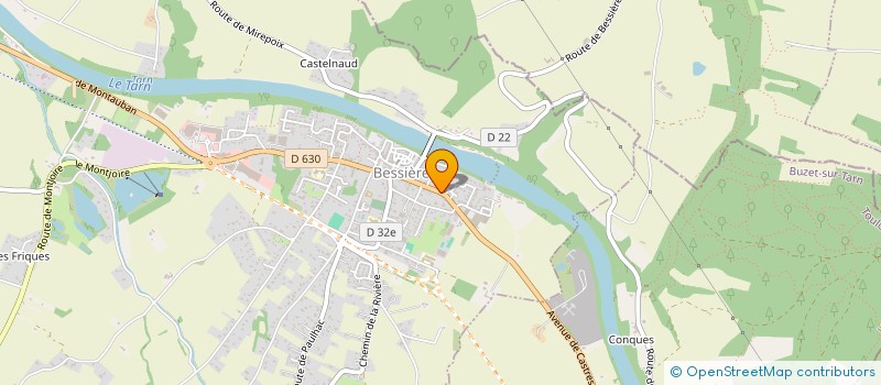 localisation de l'entreprise MONSIEUR FLORENT BOIS  BESSIERES
