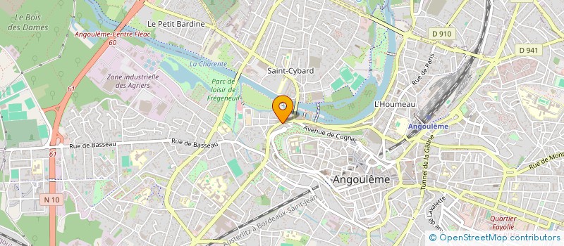 localisation de l'entreprise MONSIEUR FLORENT BOMBART à ANGOULEME
